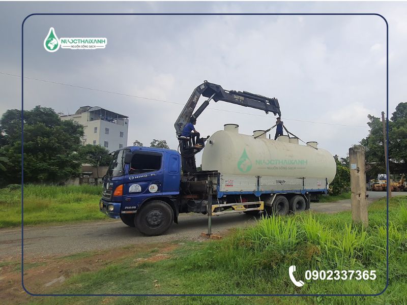 thi công xử lý nước thải 45m3/ngày