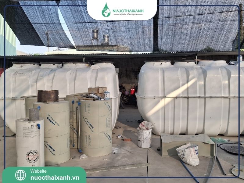 Thiết kế bồn composite xử lý nước thải