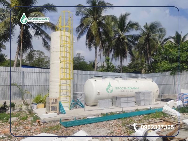 trạm xử lý nước thải 45m3/ngày