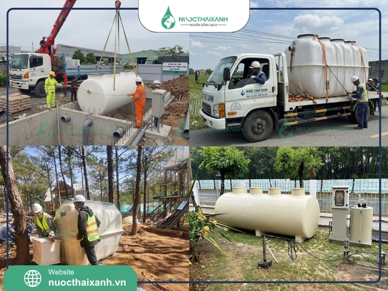 trạm xử lý nước thải khu du lịch