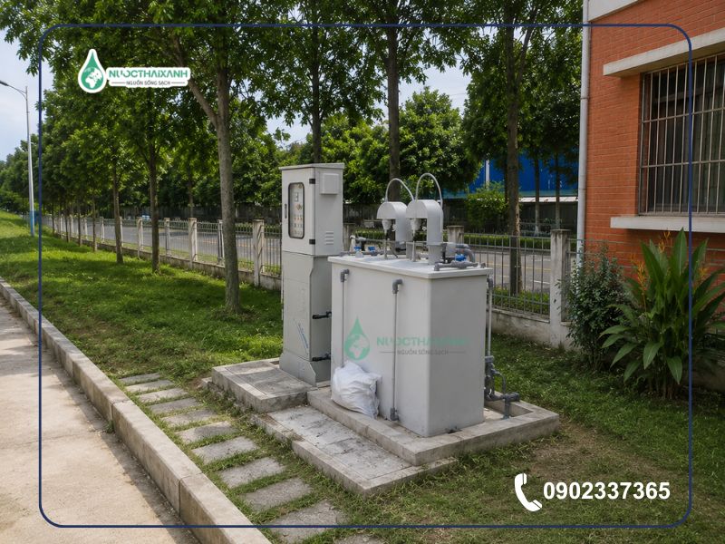 vận hành hệ thống xử lý nước thải ký trúc xá
