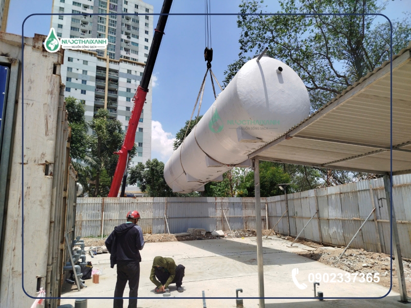 xử lý nước thải bến cảng ía rẻ