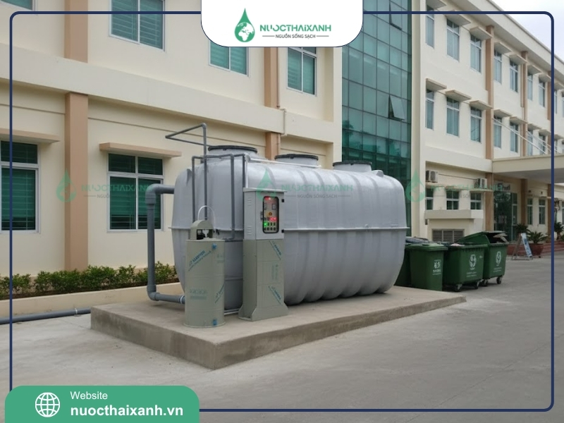 xử lý nước thải homestay