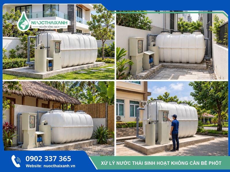 xử lý nước thải sinh hoạt