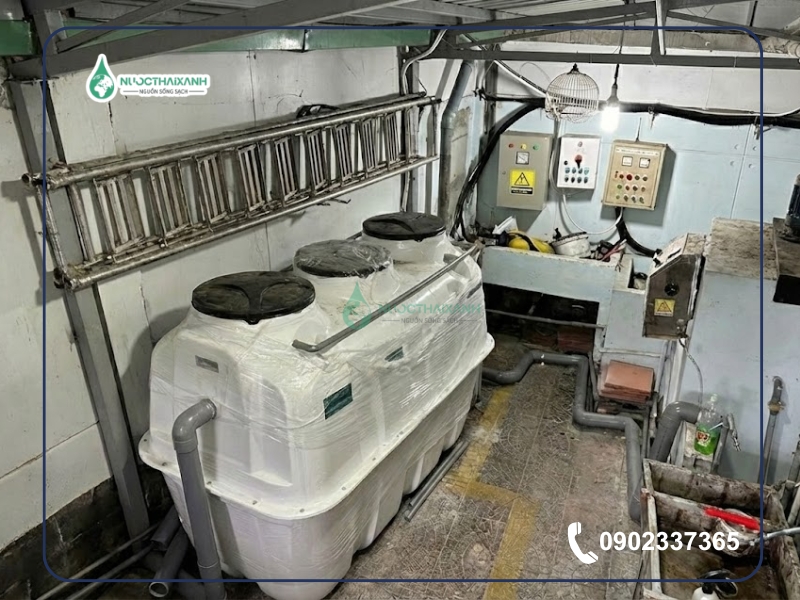 xử lý nước thải sinh hoạt 5m3