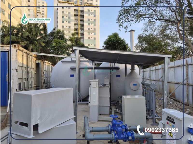 xử lý nước thải sinh hoạt chung cư