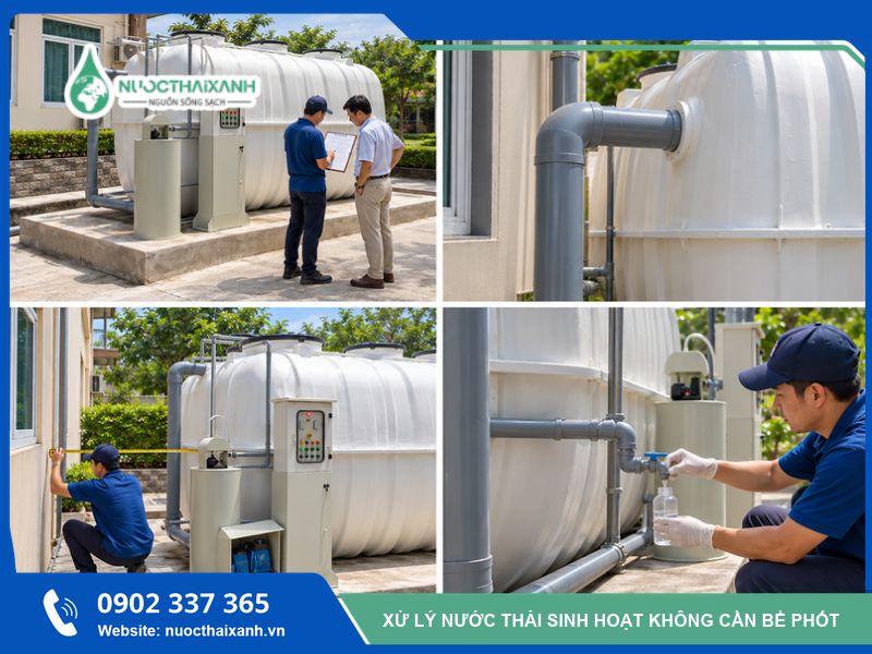 xử lý nước thải hộ gia đình