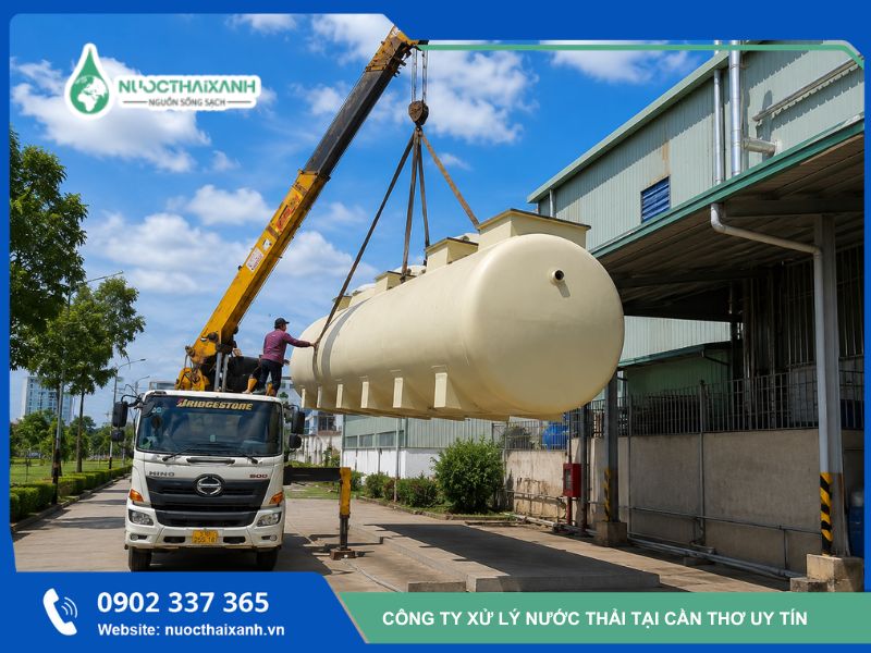 xử lý nước thải tại cần thơ