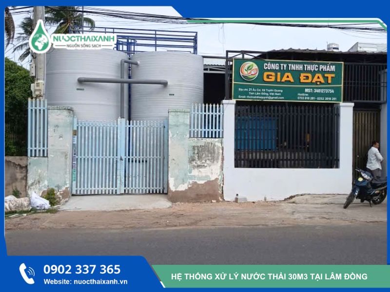 xử lý nước thải tại lâm đồng