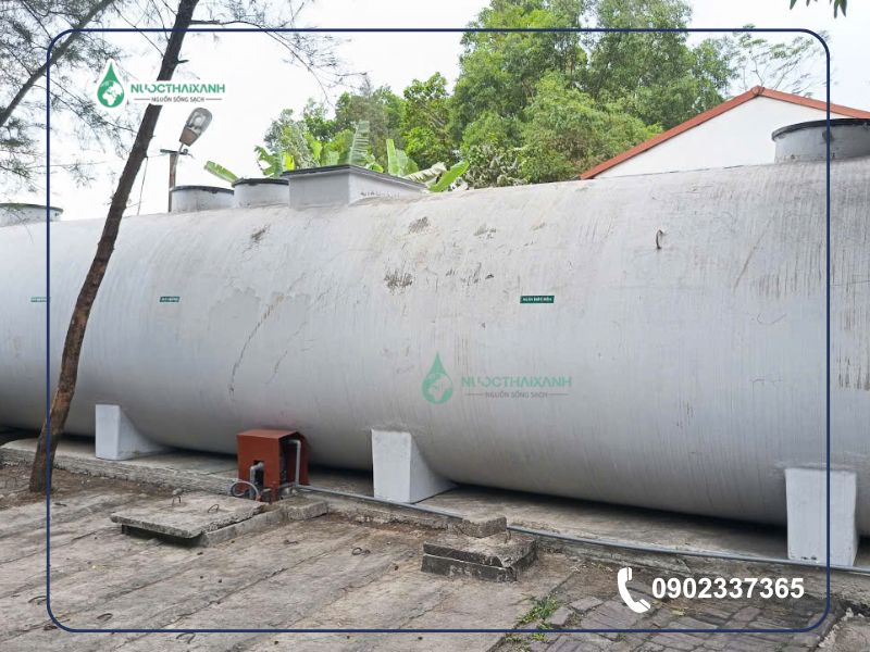 xử lý nước thải trường học