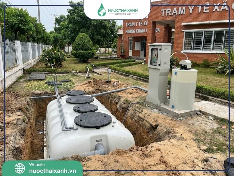 Xử lý nước thải y tế tại chỗ
